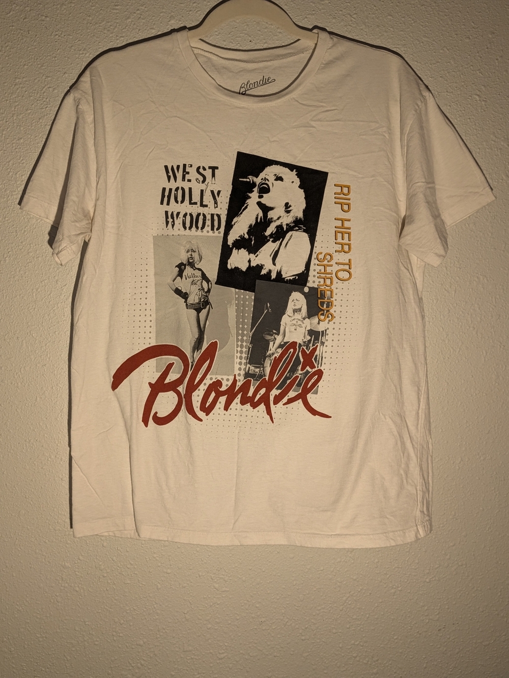 Blondie XXL Graphic Tee - White